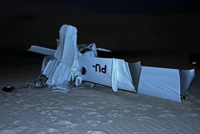 Avião de deputado cai nos Lençóis Maranhenses e deixa duas pessoas mortas