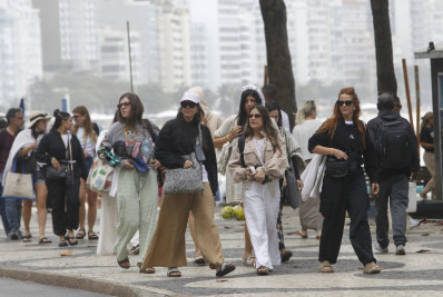 Frente fria mantém temperaturas baixas em São Paulo, Rio e em outras cidades do país