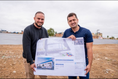 Prefeitura de Caxias anuncia obra de escola bilíngue no Parque Vila Nova