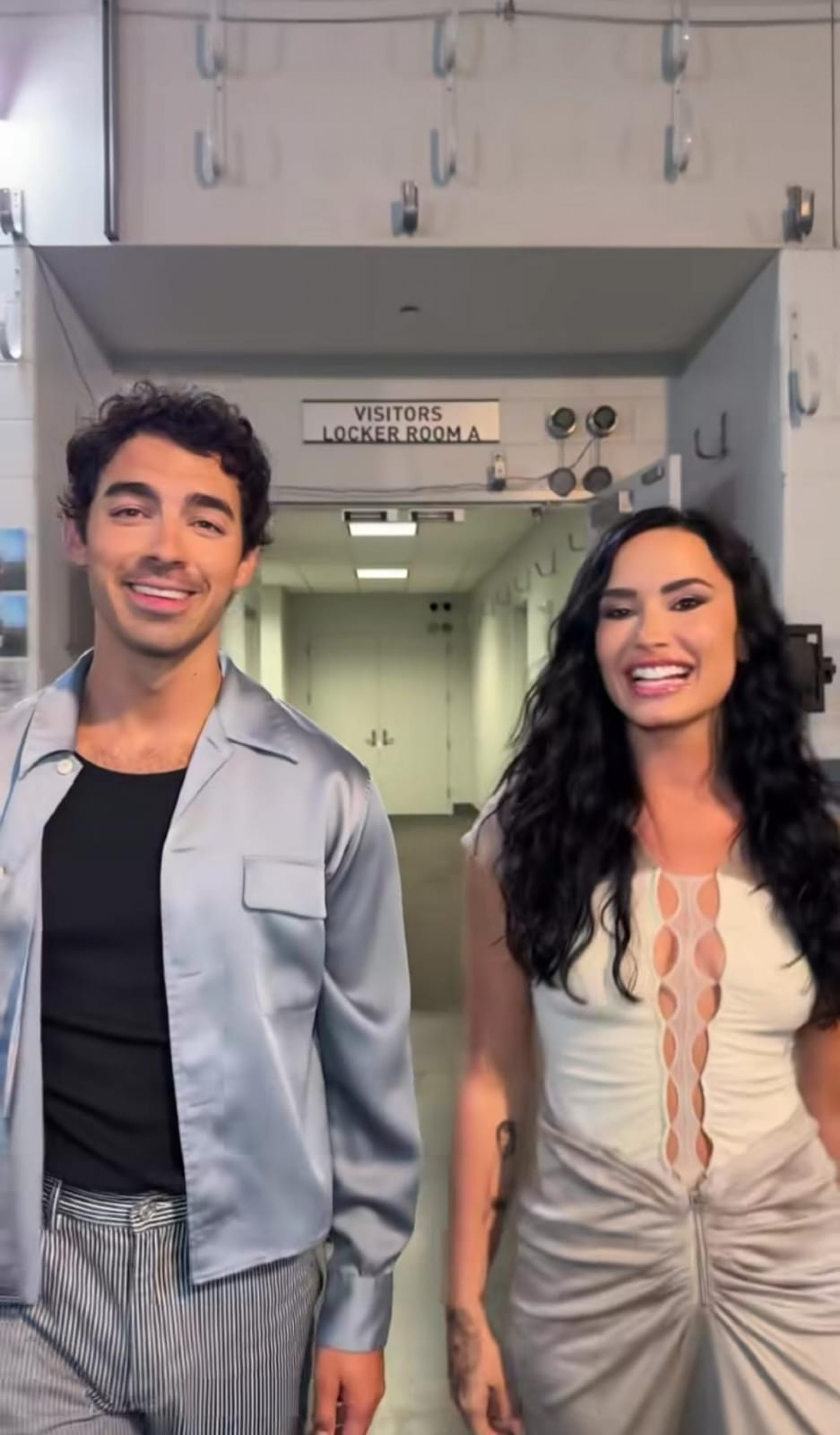 Joe Jonas e Demi Lovato - Reprodução de vídeo / Instagram