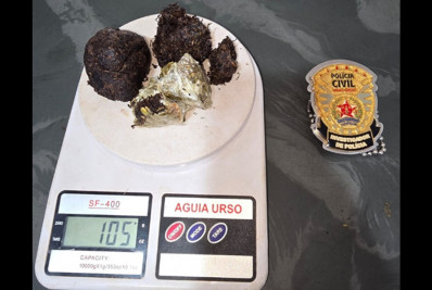 Mulher é presa por ter mais de 100 gramas de maconha escondidas na vagina