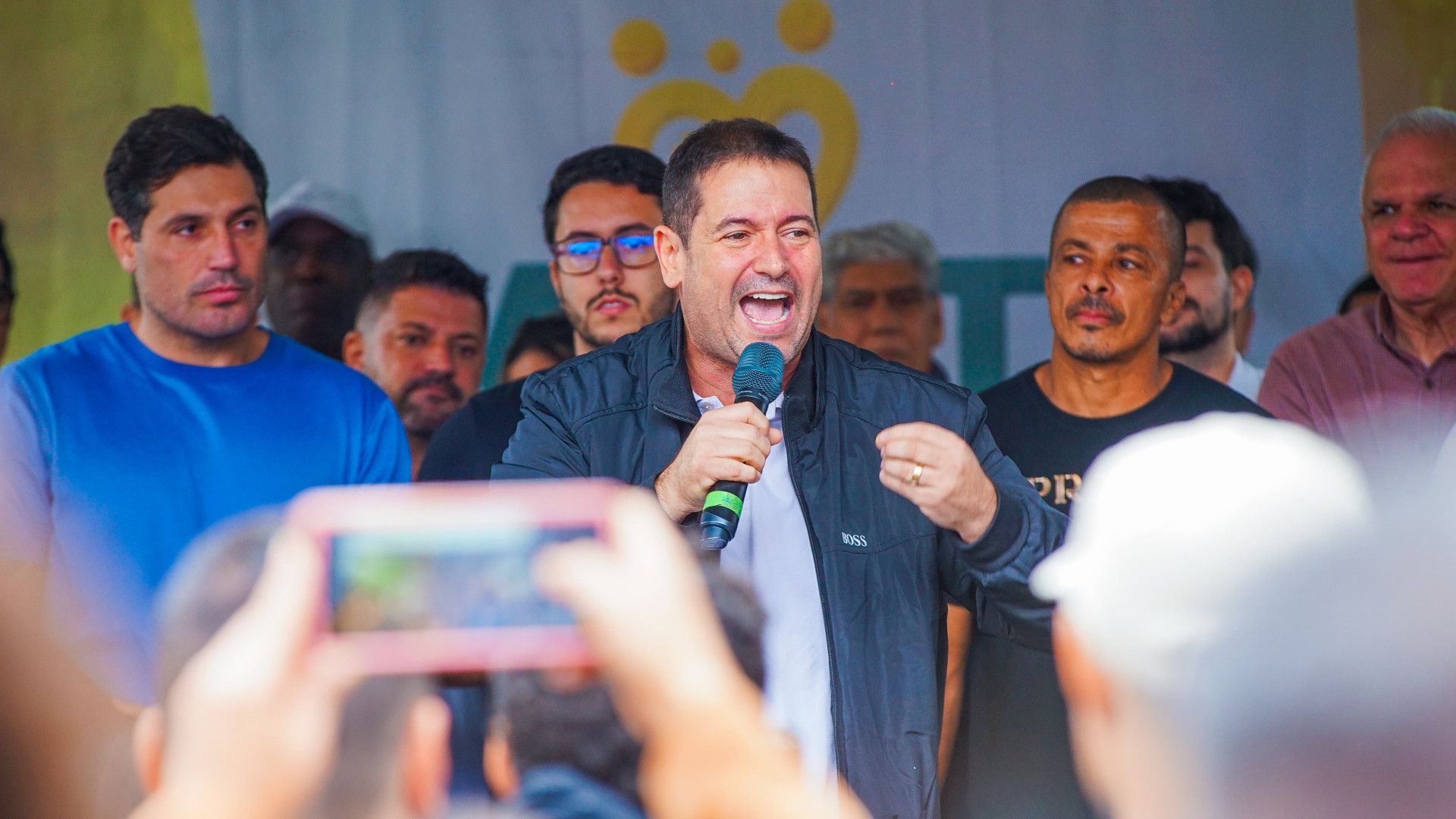 Prefeito L&eacute;o Vieira enfatizou o sucesso de mais uma edi&ccedil;&atilde;o do programa - Gilberto Rocha/ PMSJM