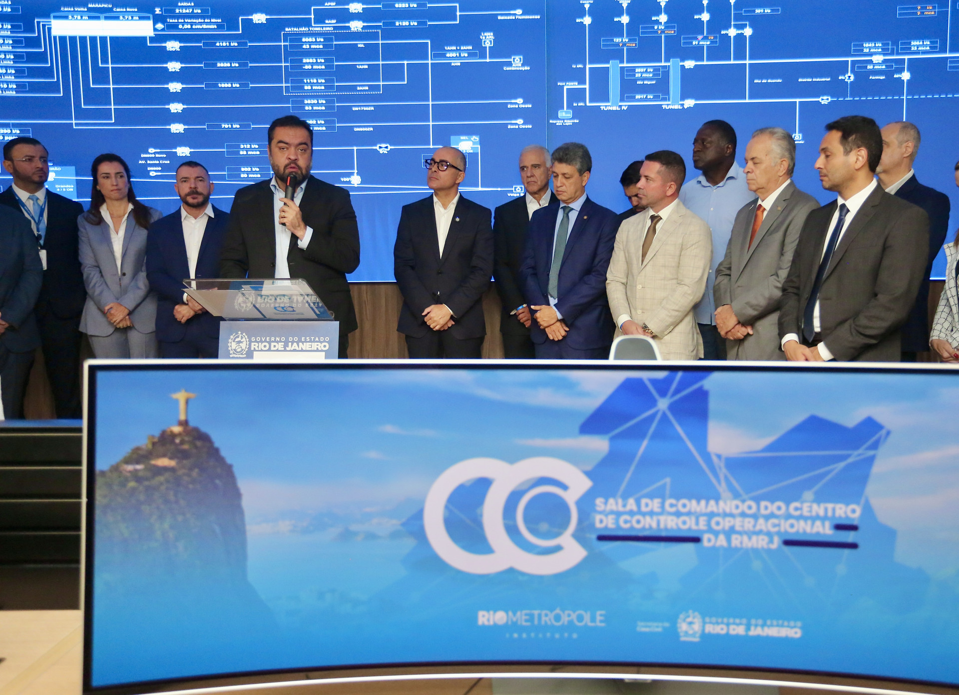Centro de Controle Operacional vai reunir dados sobre a distribuição de água na Região Metropolitana do Rio - Divulgação / Eliane Carvalho