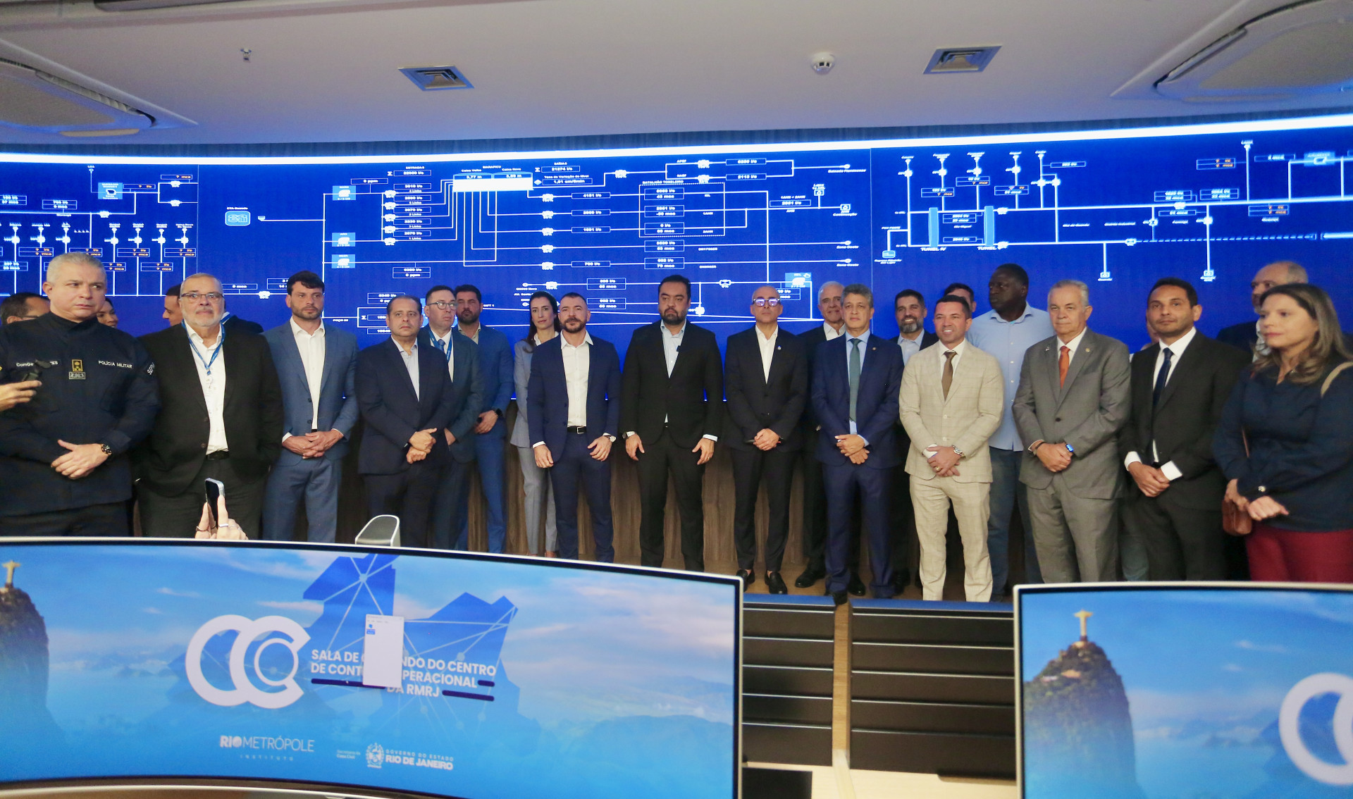 Centro de Controle Operacional vai reunir dados sobre a distribuição de água na Região Metropolitana do Rio - Divulgação / Eliane Carvalho