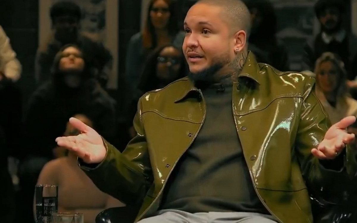 Suel durante o 'Que Hist&oacute;ria &eacute; essa, Porchat?'