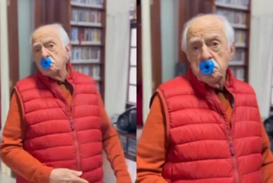 Ary Fontoura ironiza moda de chupeta para adultos: 'Loucura'