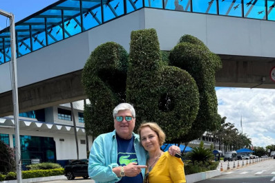 Mulher de Datena fratura a bacia em acidente doméstico