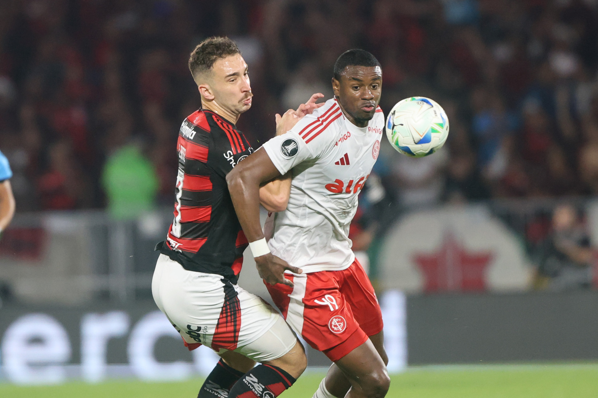 FLAMENGO X INTERNACIONAL - COPA LIBERTADORES - MARACANÃ - 13-08-2025 - Ricardo Duarte/Internacional