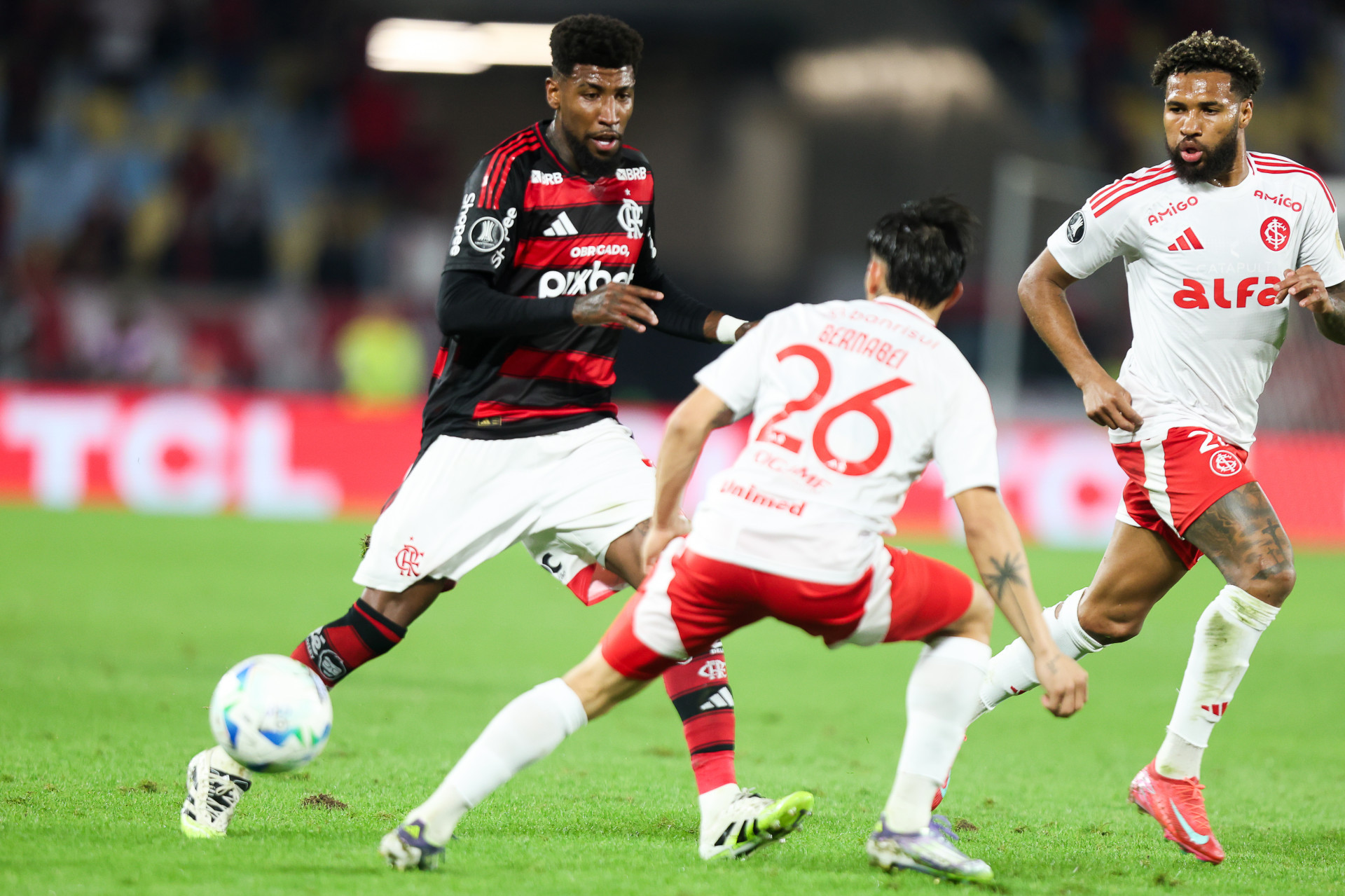 FLAMENGO X INTERNACIONAL - COPA LIBERTADORES - MARACANÃ - 13-08-2025 - Gilvan de Souza/Flamengo