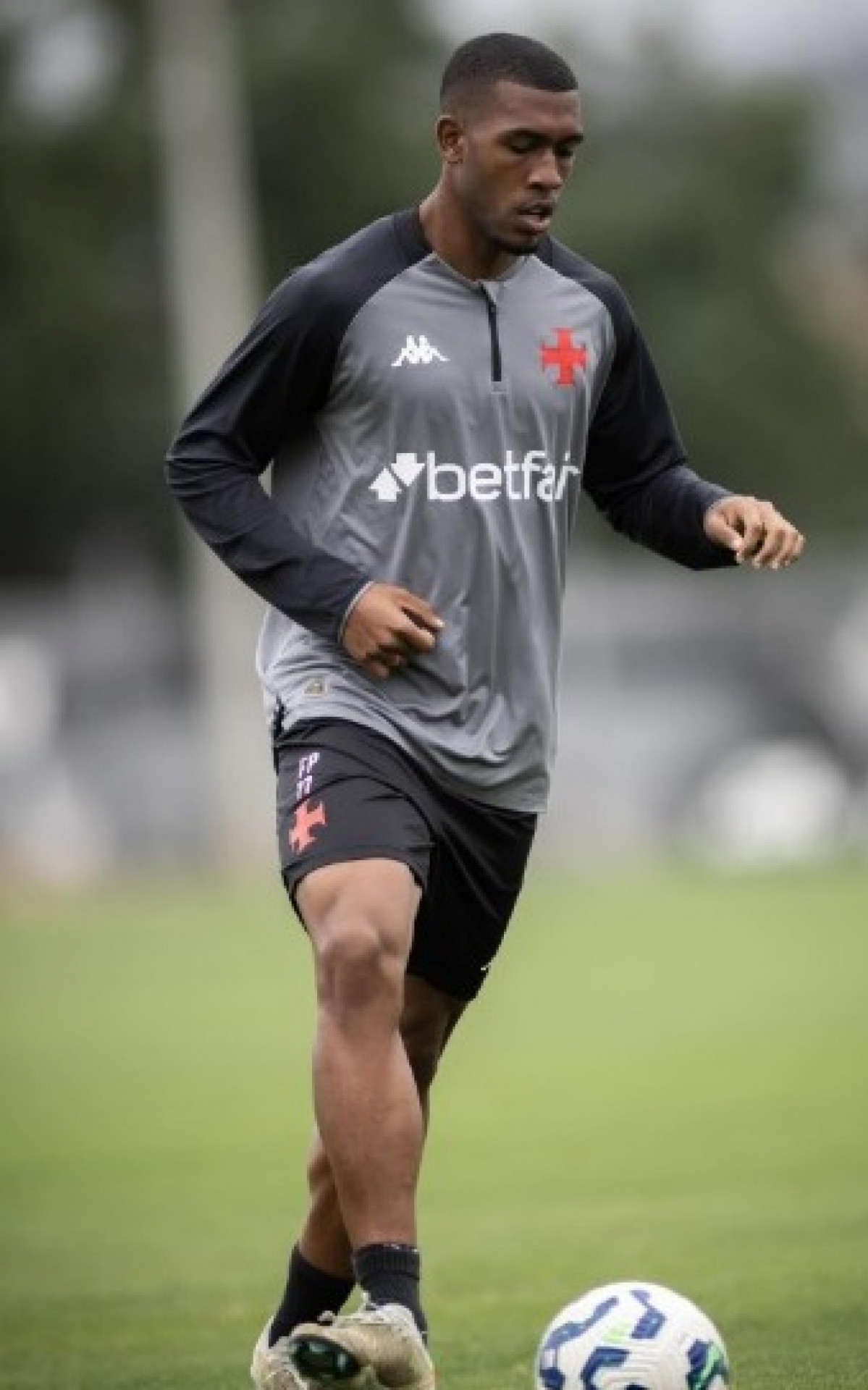 Rayan em treino do Vasco - Matheus Lima / Vasco