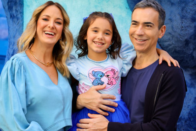 Ticiane Pinheiro e César Tralli comemoram aniversário da filha com festão