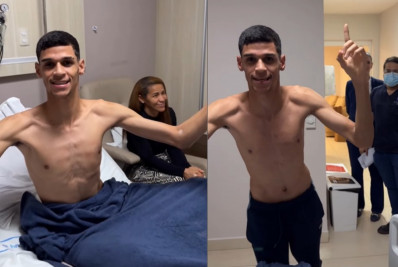 Luva de Pedreiro recebe alta e comemora: 'Receba'