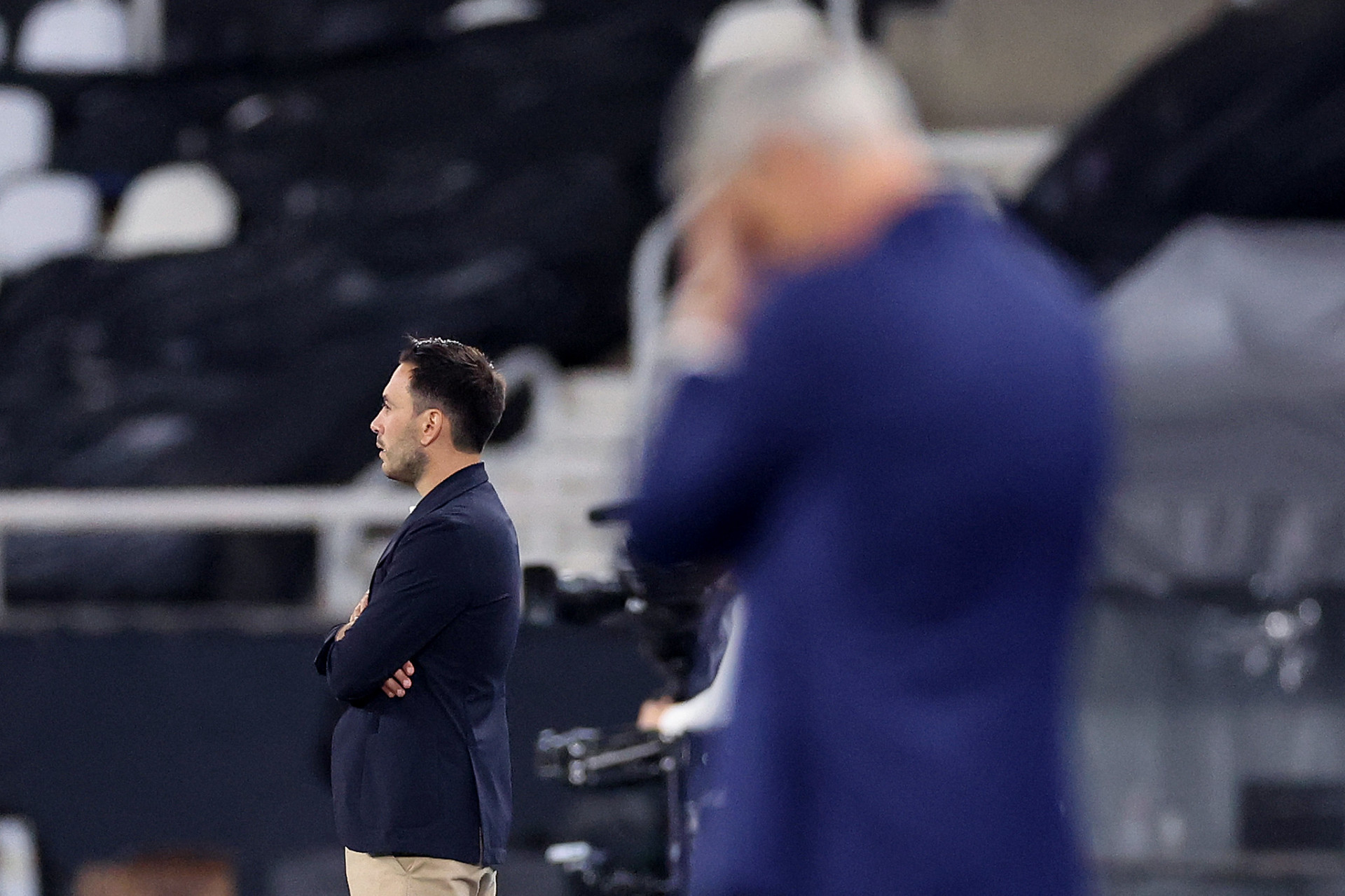 Davide Ancelotti comandou o Botafogo pela primeira vez na Libertadores - Vitor Silva/Botafogo