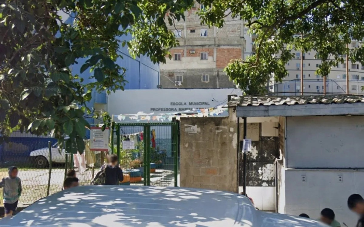 Escola Municipal Professora Marisa Vargas Menezes, em Rio das Pedras