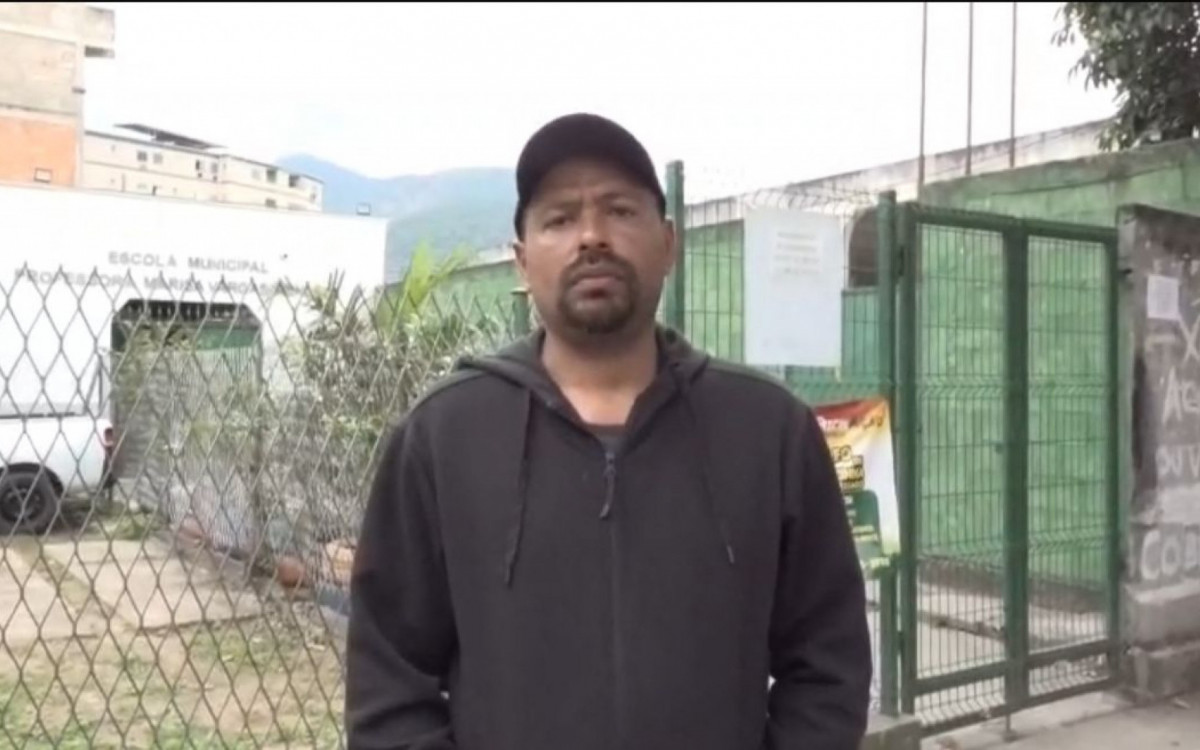 Carlos César, pai do menino baleado na escola municipal