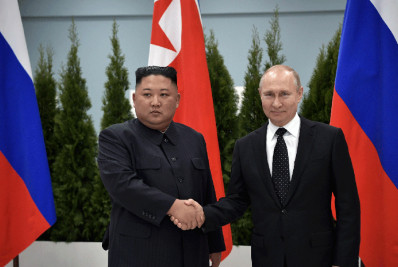 Putin elogia tropas norte-coreanas na Ucrânia em carta a Kim Jong Un