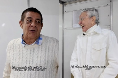 Caetano Veloso bate-papo com Zeca Pagodinho sobre os netos