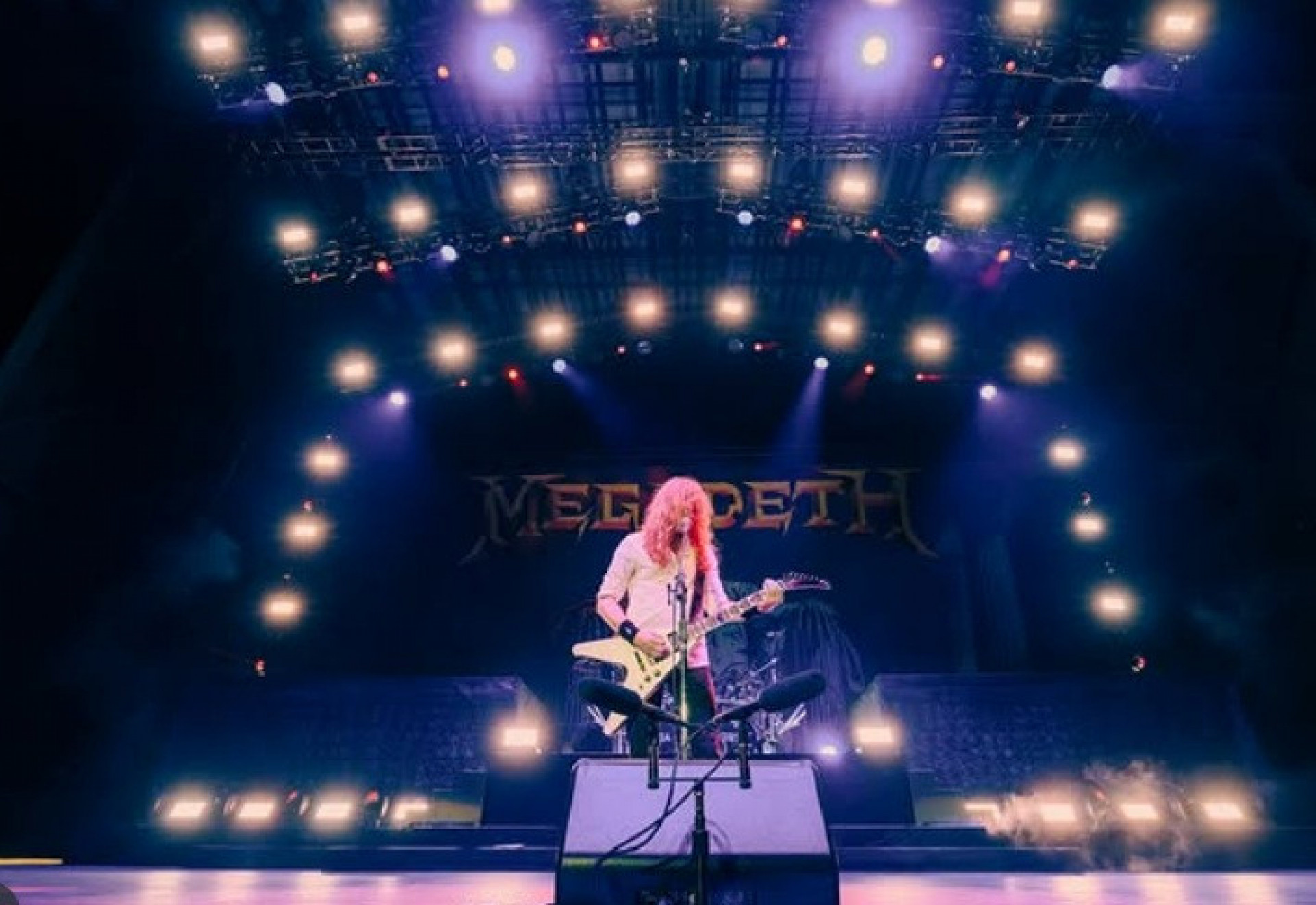 Dave Mustaine é vocalista do Megadeth - Reprodução do Instagram