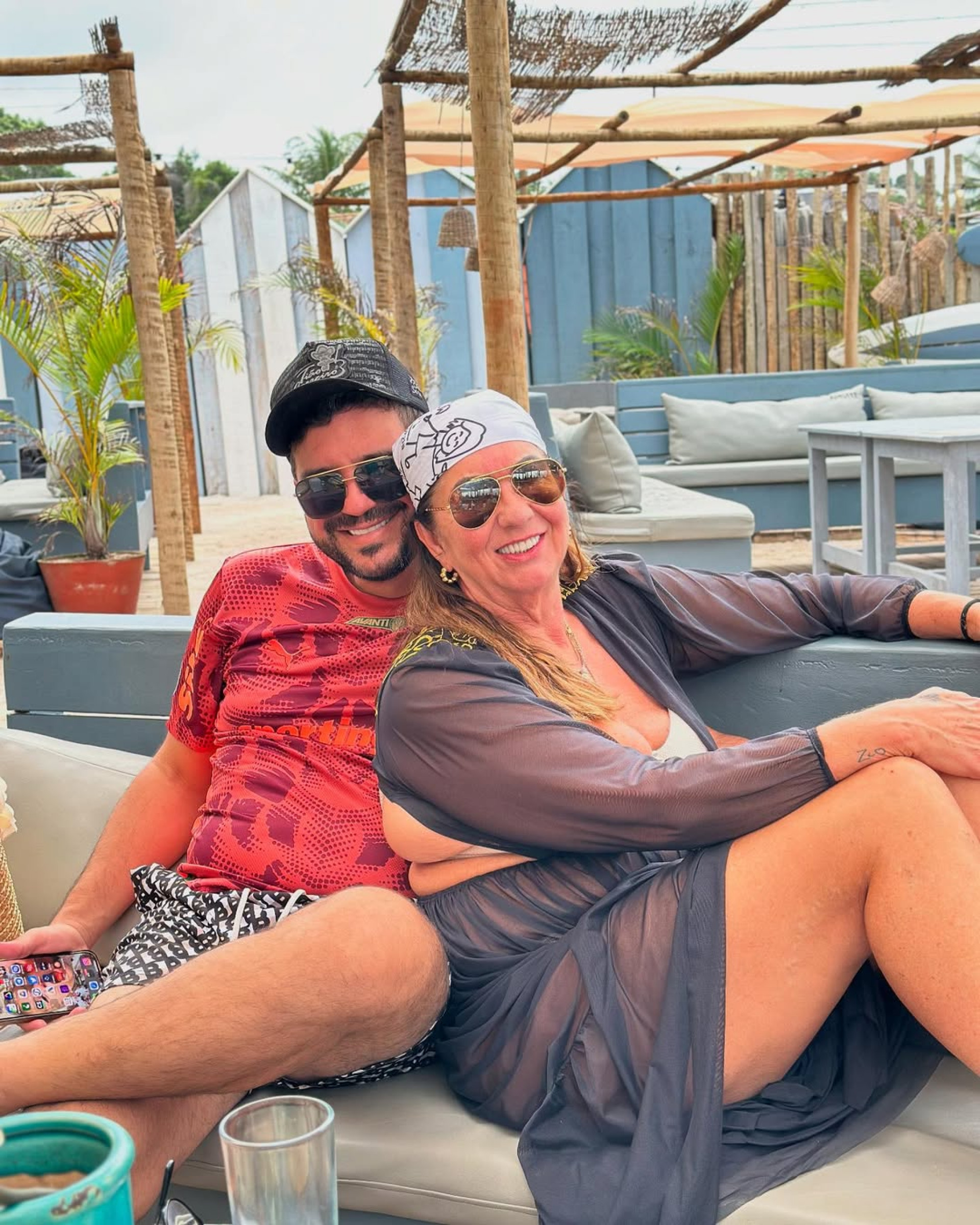 Danilo Nascimento e Margareth Serrão  - Reprodução/Instagram