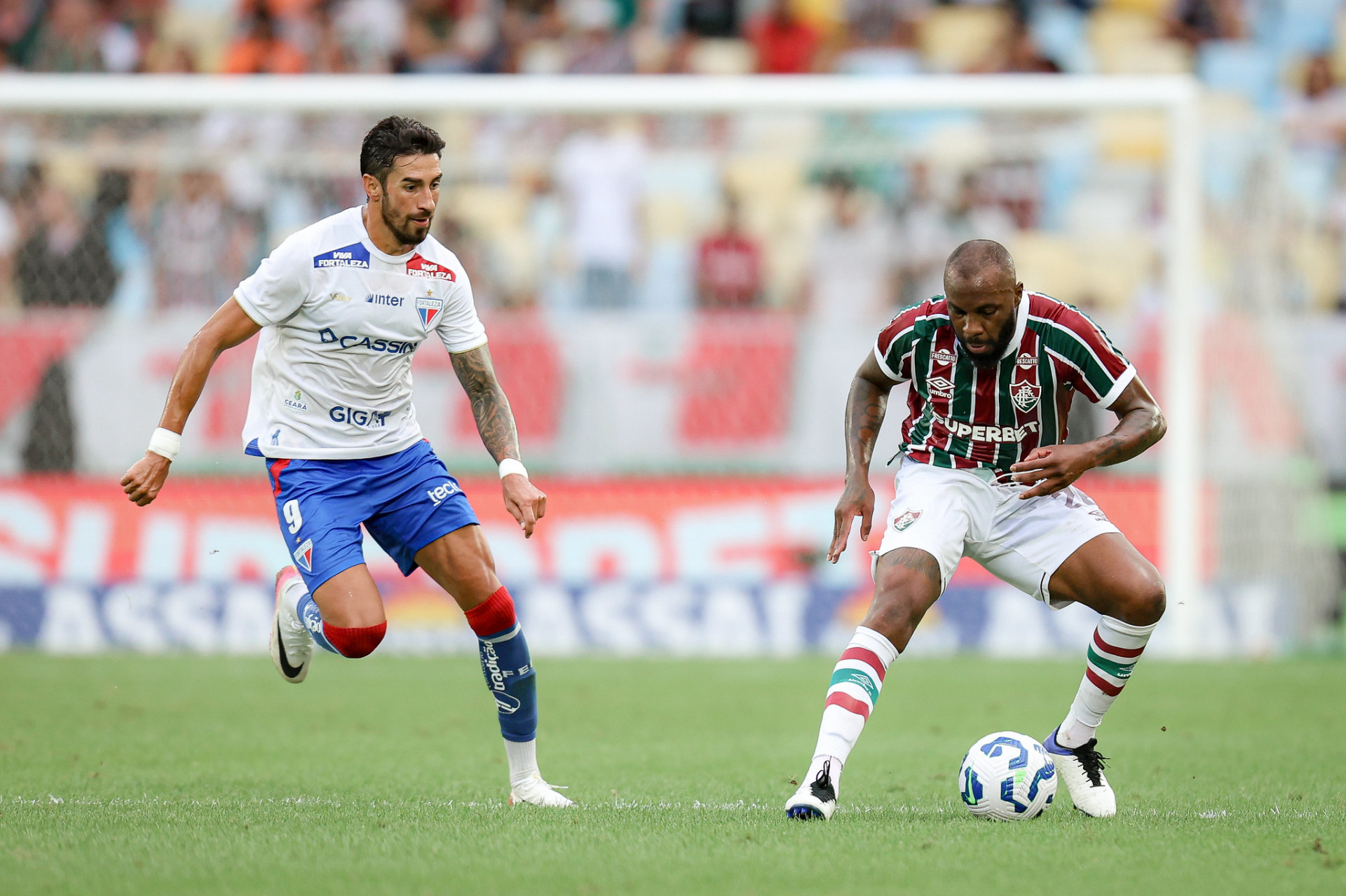 Manoel em ação em Fluminense x Fortaleza - Marcelo Gonçalves/Fluminense FC