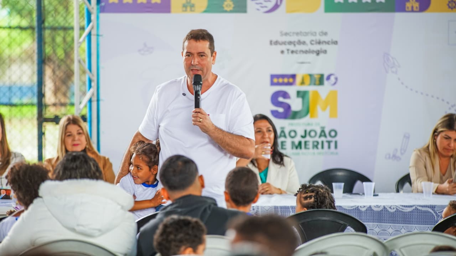 Prefeito L&eacute;o Vieira destacou que o momento da entrega foi um dia muito sonhado por toda equipe envolvida - Gilberto Rocha/ PMSJM