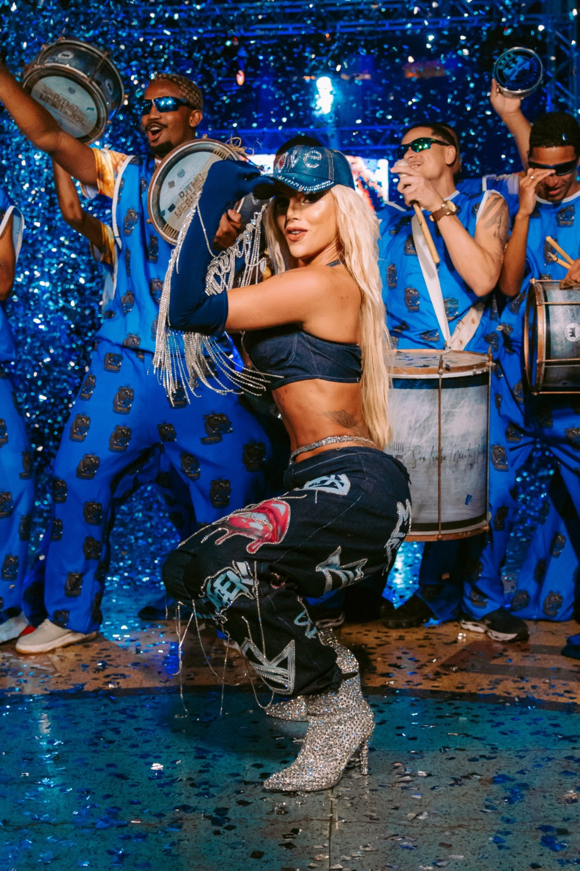 Thalita Zampirolli celebra coroação na Unidos da Ponte - Patrick Torres