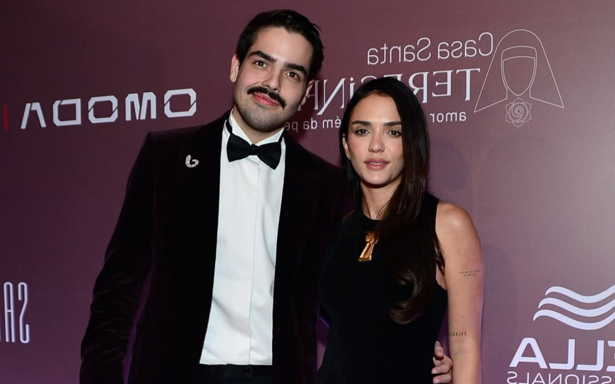 Jo&atilde;o Silva e Isabella Kherlakian