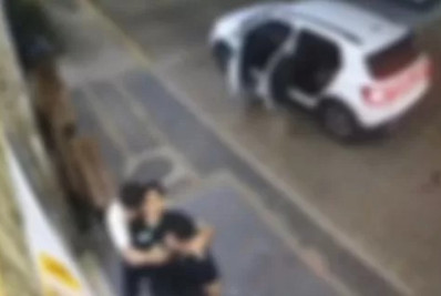 Câmeras registram fuga de suspeito e socorro a turista baleado em Búzios