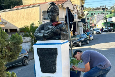 Prefeitura de Três Rios revitaliza Praça da Mãe Preta