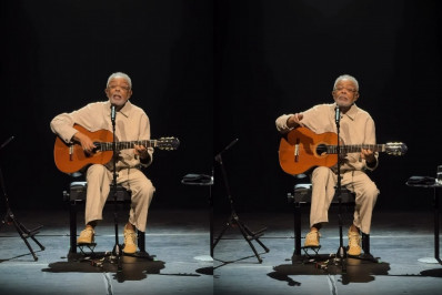 Vídeo! Gilberto Gil retorna aos palcos após morte de Preta e cita filha em show