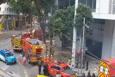 Incêndio atinge padaria na Avenida Rio Branco
