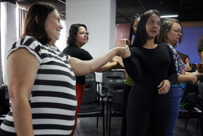 Agosto Lilás garante aula de defesa pessoal para mulheres em São Gonçalo