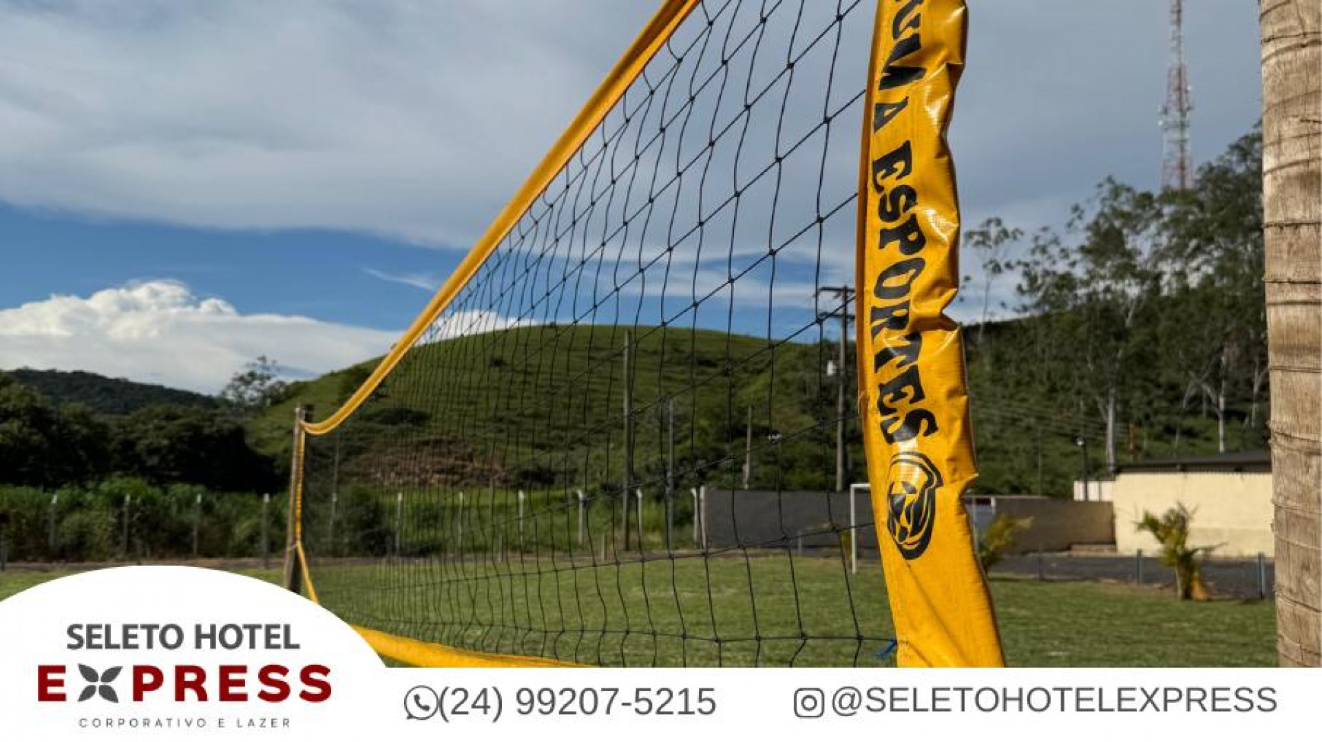  O Seleto Hotel Express, em Piraí, é o destino certo para quem busca descanso, diversão e contato real com a natureza - Seleto Hotel Express / Divulgação