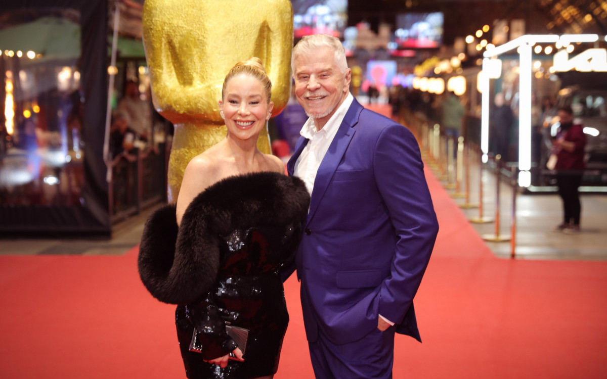 Danielle Winits e Miguel Falabella