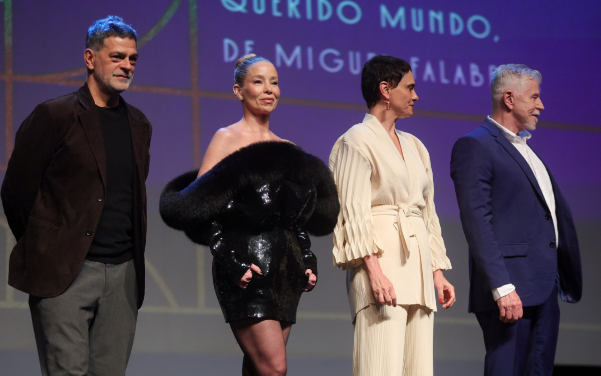 Eduardo Moscovis, Danielle Winits, Malu Galli e Miguel Falabella