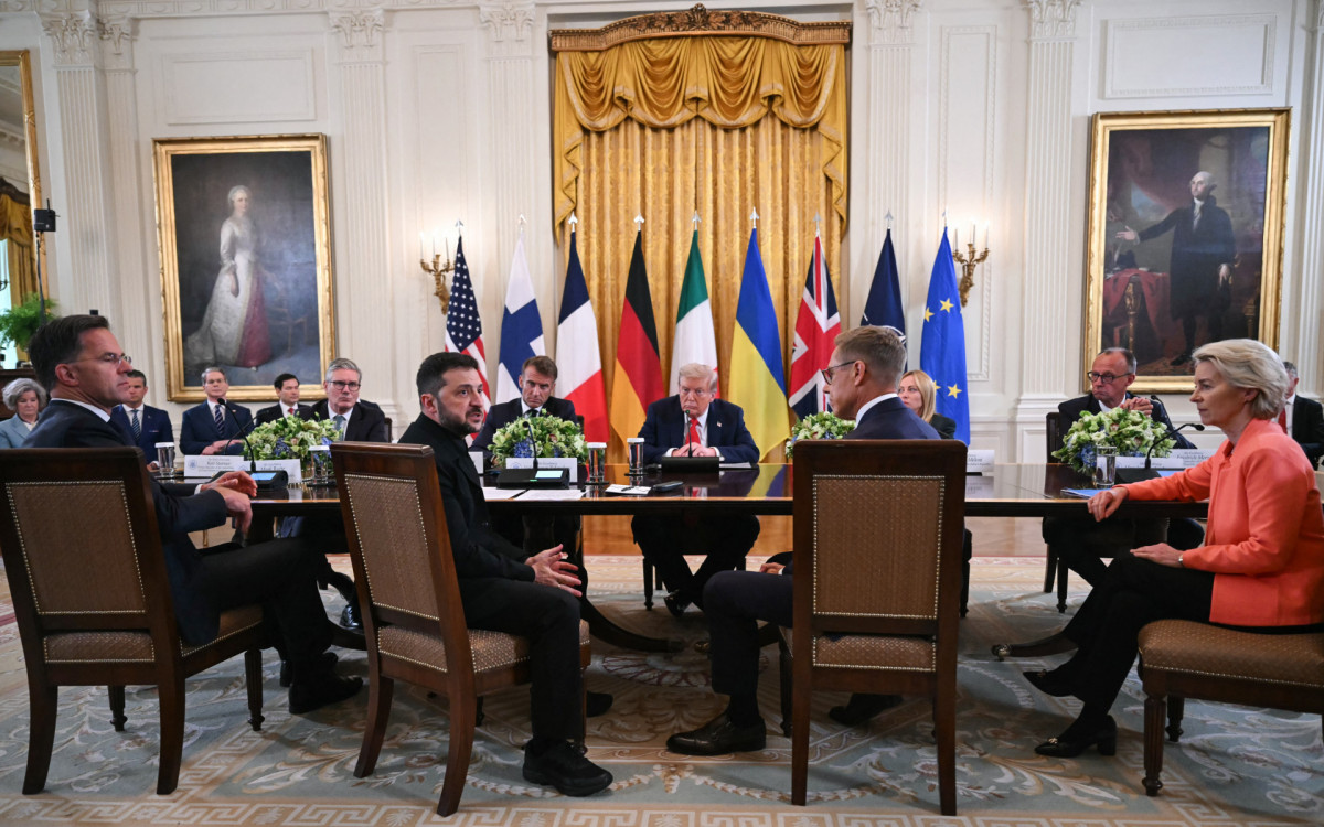 Encontro entre presidentes e líderes europeus para discurtir a paz na Ucrânia
