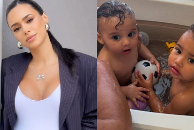 Bruna Biancardi explica por que apagou foto de Mavie e Helena