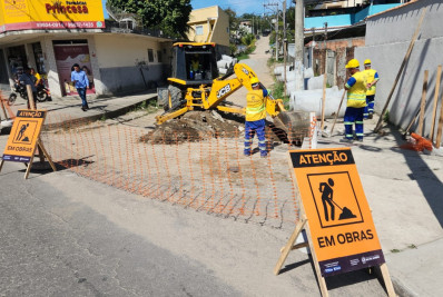 Estado e Prefeitura iniciam obras de infraestrutura em Santa Izabel