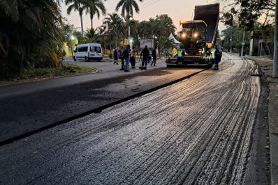 Parceria entre Prefeitura de Volta Redonda e Governo do Estado leva novo asfalto para o Barreira Cravo