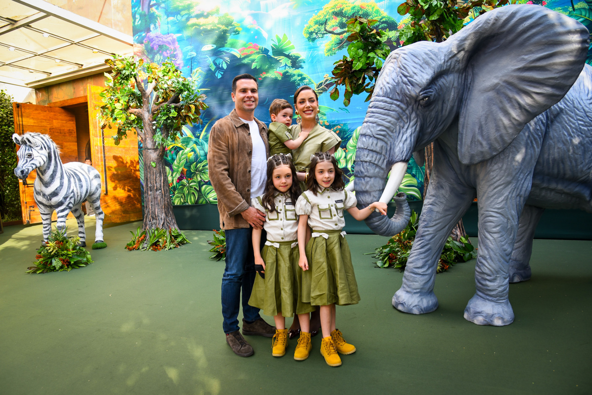 Fabiana Justus celebra aniversário de 2 anos do filho caçula, Luigi - Andy Santana / Brazil News