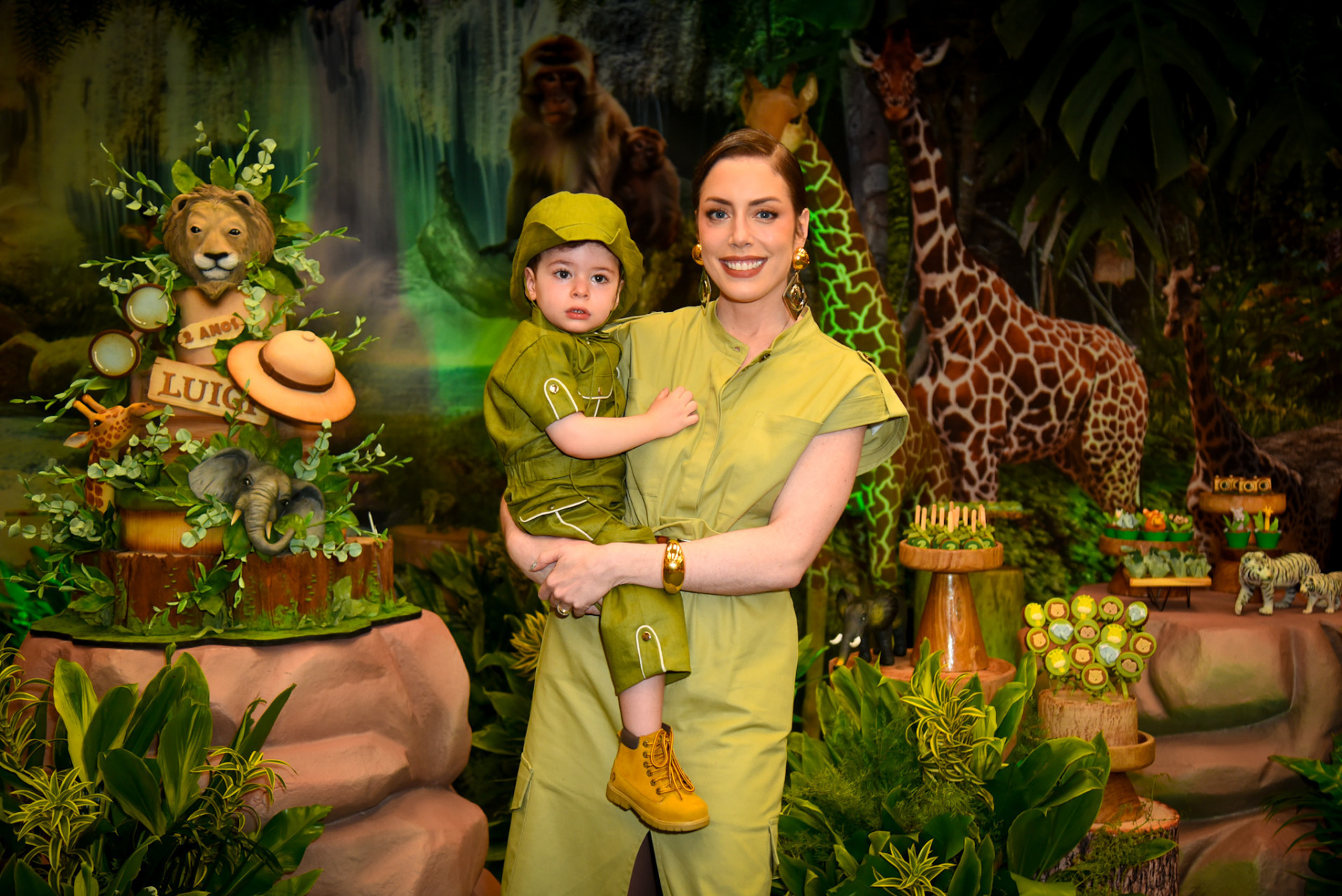 Fabiana Justus celebra aniversário de 2 anos do filho caçula, Luigi - Andy Santana / Brazil News