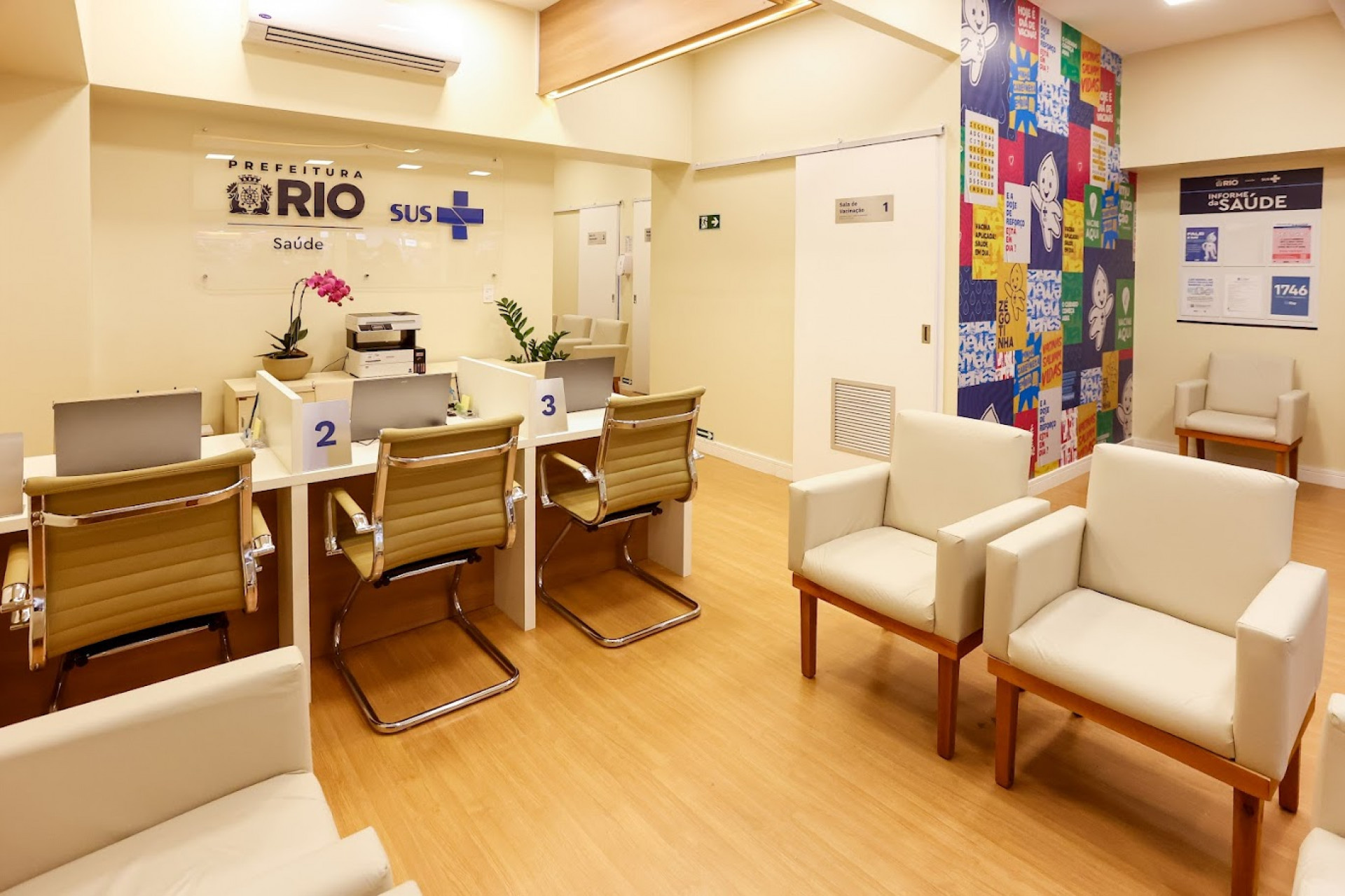 Unidade inaugurada no Shopping Nova América oferece vacinas gratuitamente todos os dias da semana - Edu Kapps / SMS