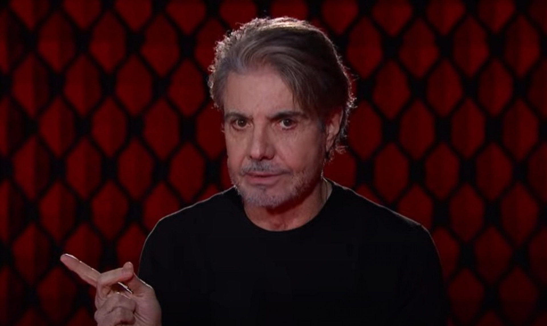 João Kleber durante o programa 'No Alvo' - Reprodução de vídeo