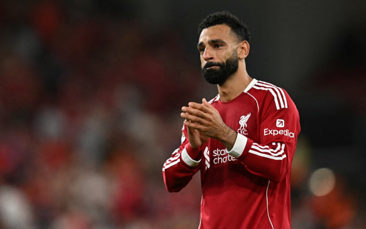Salah não vive bom momento pelo Liverpool