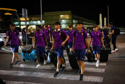 Barcelona já está no Rio para decisão contra o Flamengo