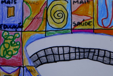 Estudantes participam de concurso de desenho sobre a Niterói do futuro