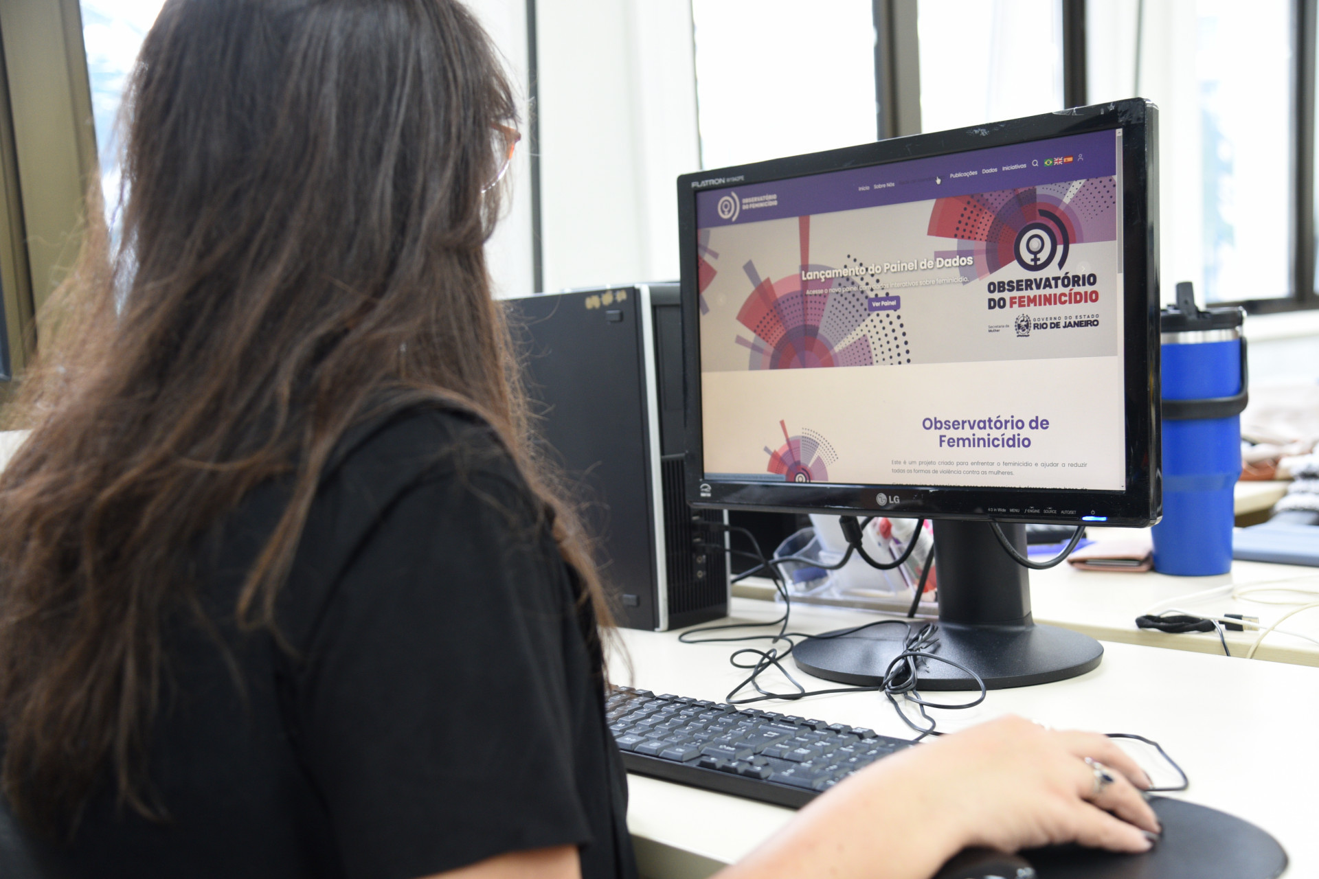 Lançamento da plataforma do Observatório do Feminicídio aconteceu nesta quarta-feira (20) - Divulgação / Fernanda Sabença                        