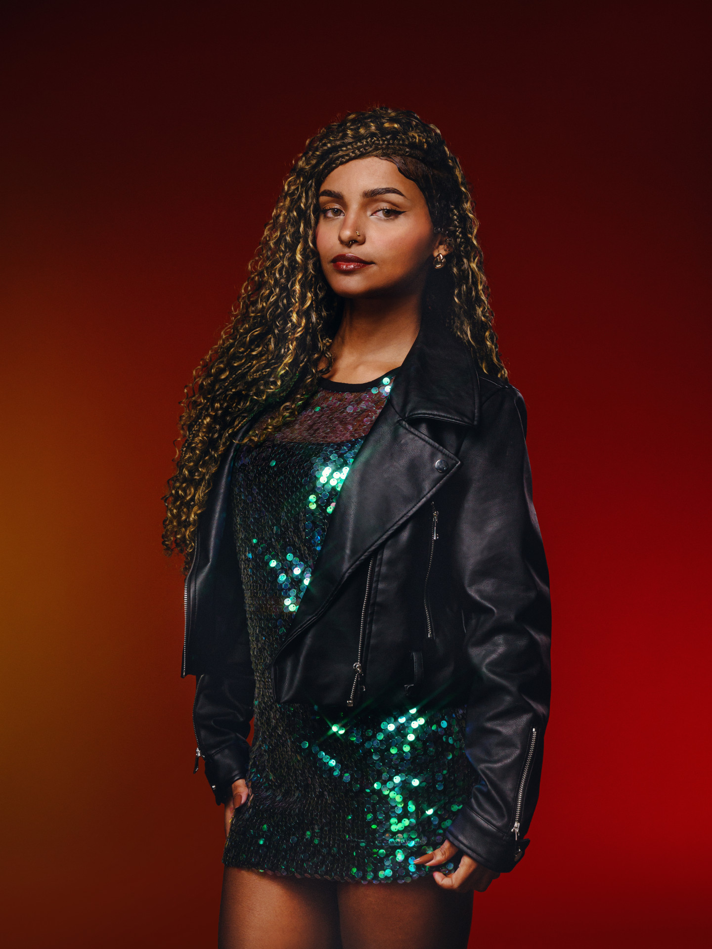 Camille Vitória tem 22 anos e é de São João de Meriti, na Baixada Fluminense - Divulgação / TV Globo