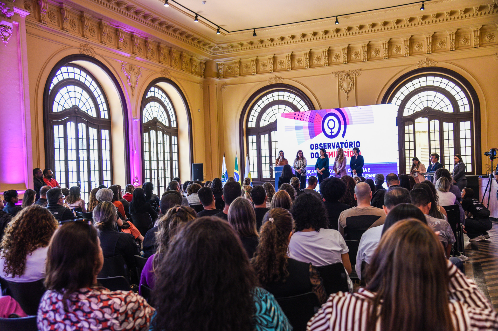 Lançamento da plataforma do Observatório do Feminicídio aconteceu nesta quarta-feira (20) - Divulgação / Fernanda Sabença        