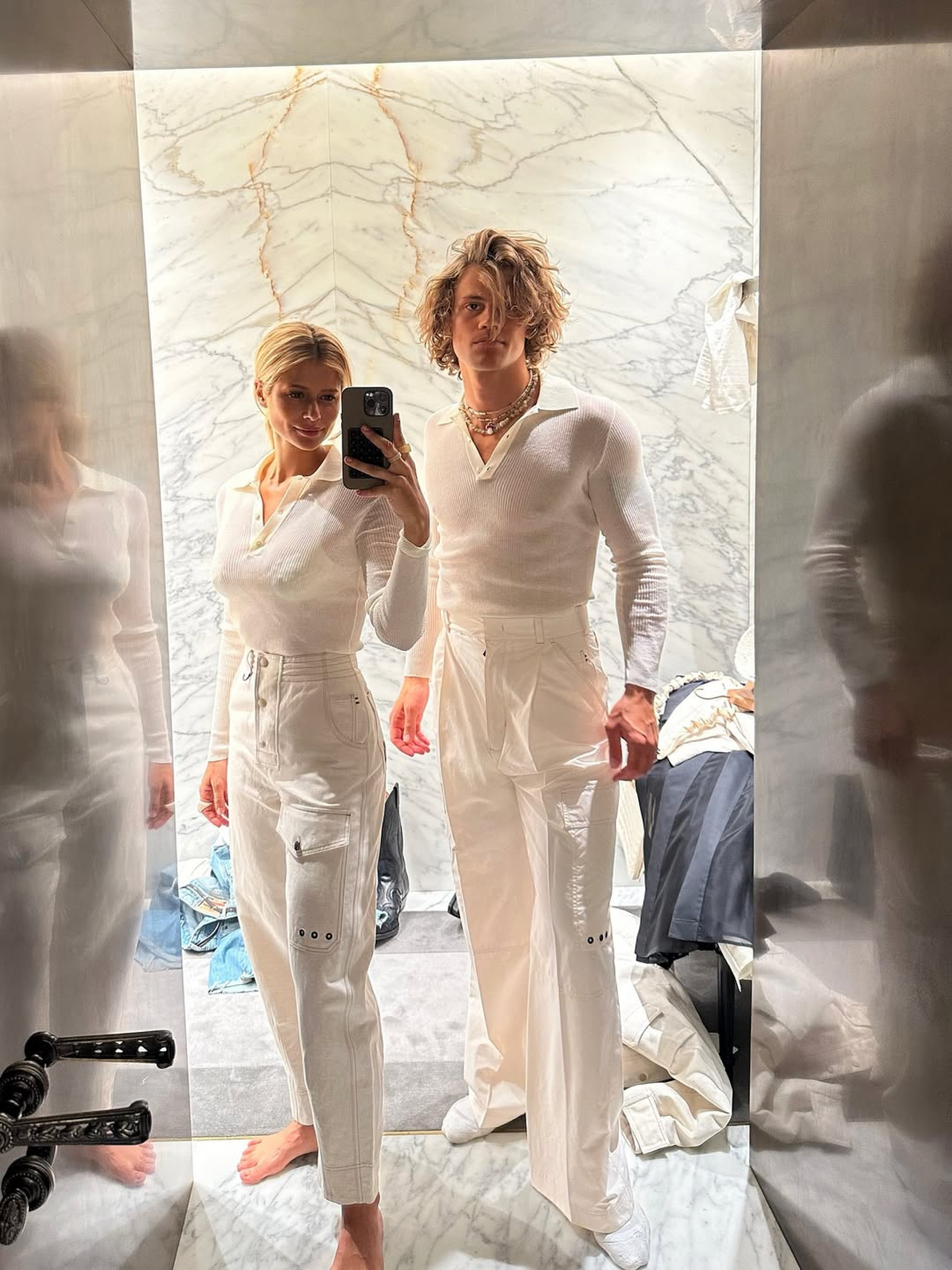 Isadora Cruz e o namorado, Lucas Braathen
 - Reprodução / Instagram